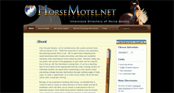 Desktop Screenshot of horsemotel.net